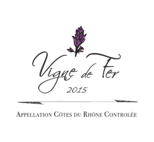 Logo of Vigne de Ter 2015 wine from Côtes du Rhône.