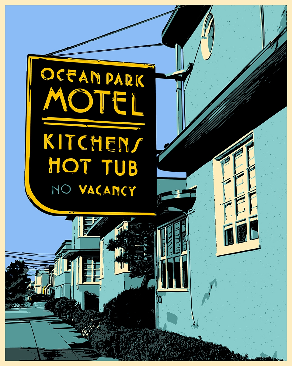 Ocean Park Motel in San Francisco California